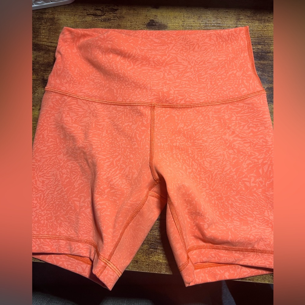 Lululemon wunder train shorts 6”